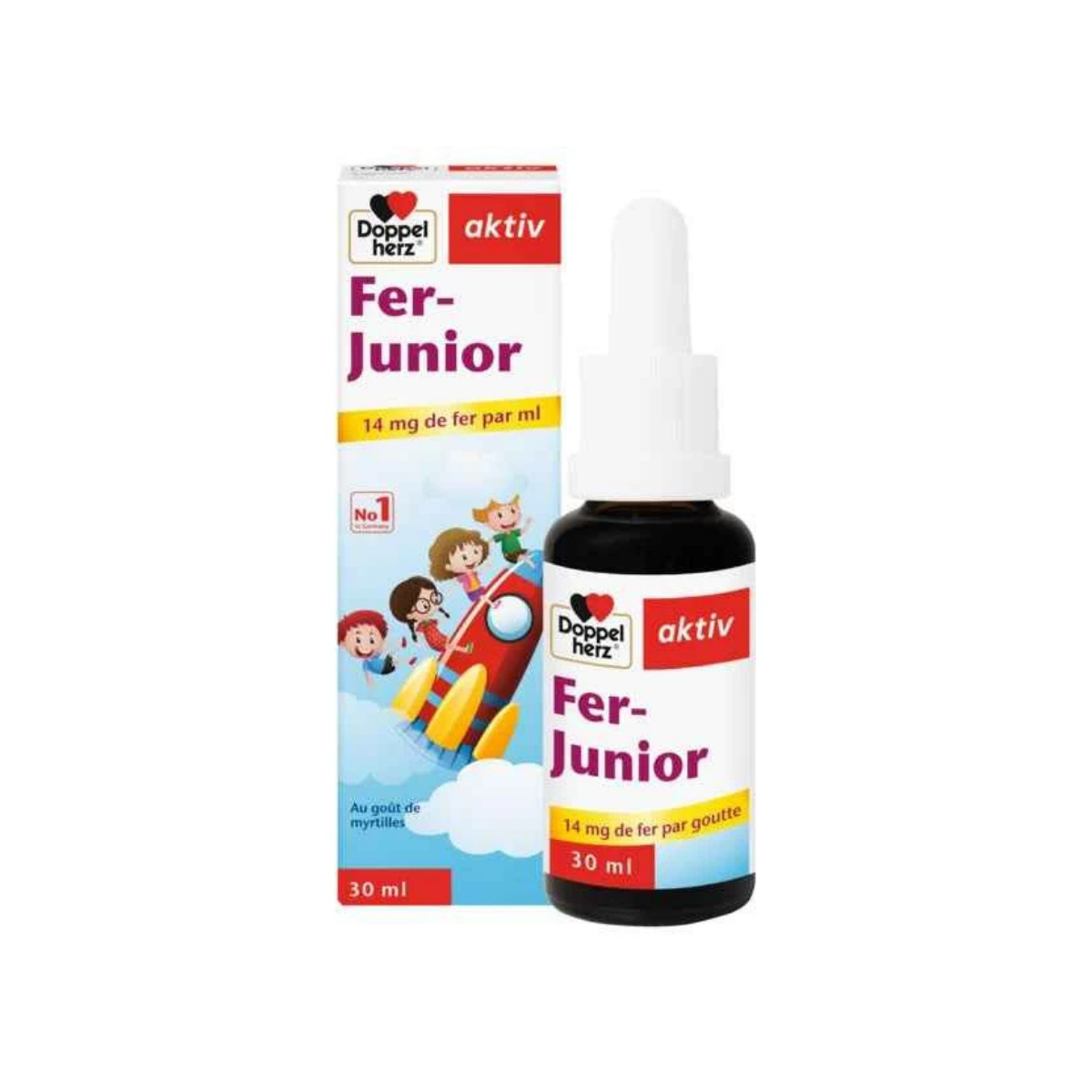 AKTIV Fer-Junior – complément fer enfant – parapharmacie Tunisie