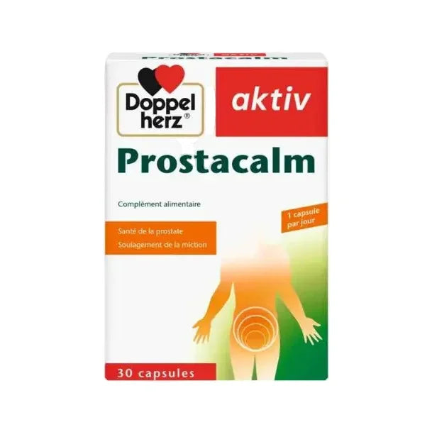 Doppelherz Prostacalm complément alimentaire pour la santé de la prostate, 30 capsules | La Para Du Lac