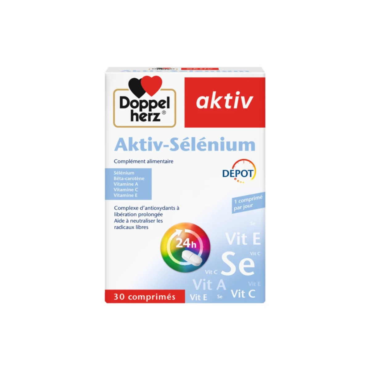 AKTIV Sélénium – complément antioxydant – parapharmacie Tunisie