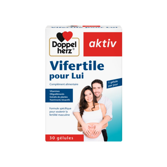 AKTIV Vifertile Pour Lui – complément alimentaire homme – commande Tunisie laparadulac.com