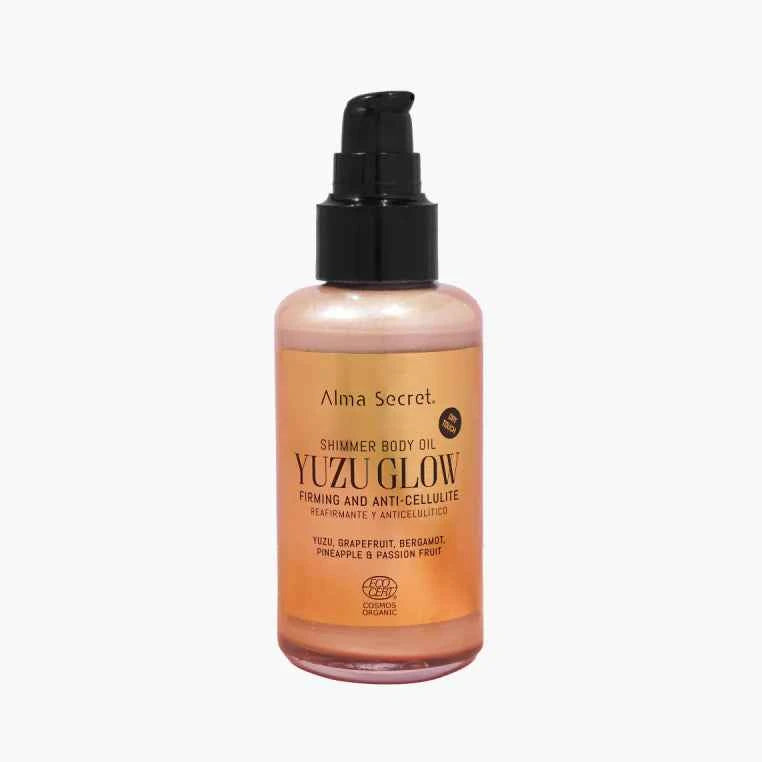 ALMA SECRET Yuzu Glow huile corps illuminatrice éclat nacré peau lumineuse Tunisie La Para du Lac laparadulac.com