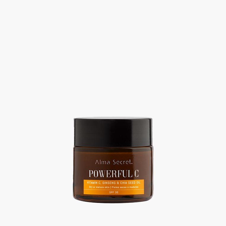 ALMA SECRET Powerful C with Vit C and Chia SPF30 soin visage éclat anti-âge avec protection solaire La Para du Lac Tunisie