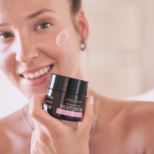 Crème de nuit anti-âge ALMA SECRET soin raffermissant visage contre rides et perte de fermeté en Tunisie