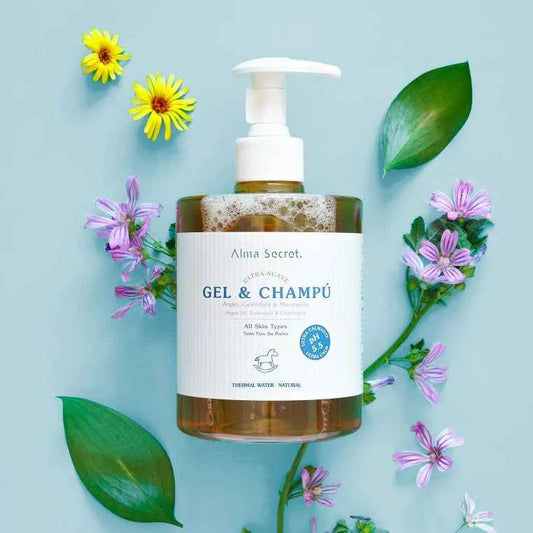 Gel & shampooing ALMA SECRET 2en1 nettoyant corps cheveux douceur hydratation Tunisie La Para du Lac