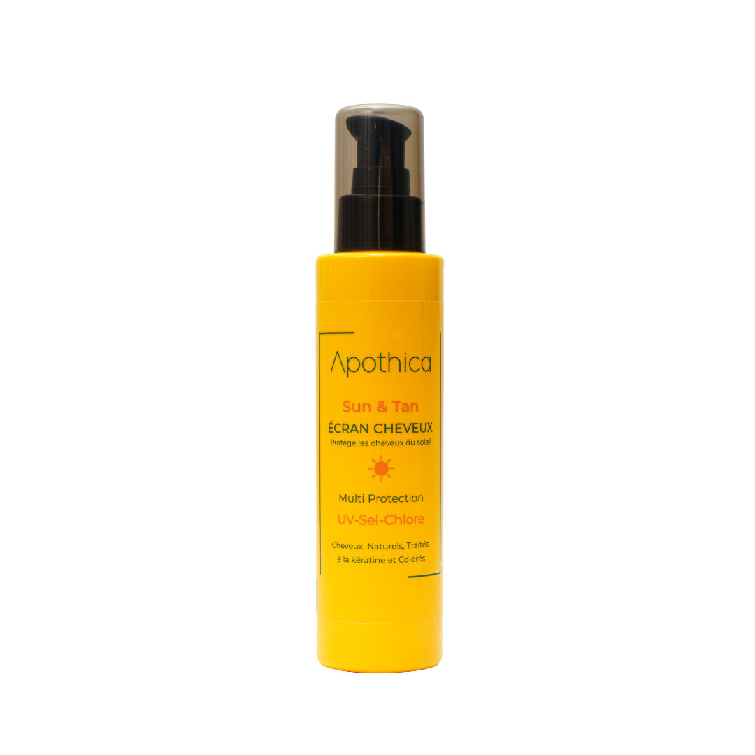 APOTHICA Sun Protect écran été cheveux 150ml, spray solaire cheveux vendu sur laparadulac.com, parapharmacie Tunisie.
