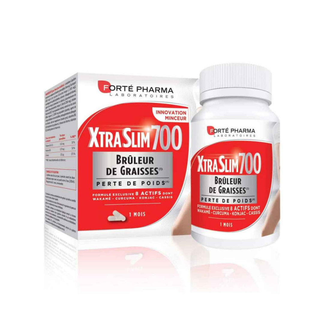 Complément alimentaire Xtraslim Coupe-Faim Forté Pharma disponible sur laparadulac.com, parapharmacie Tunisie experte en solutions minceur et bien-être.