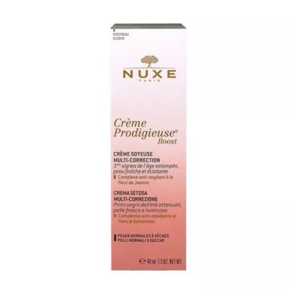 Crème anti-rides NUXE Prodigieuse Boost 40ml sur laparadulac.com – soin hydratant premières rides en parapharmacie Tunisie

