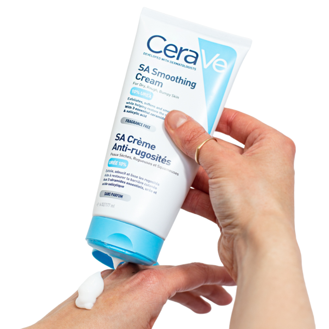 Crème Anti-Rugosités à l’Acide Salicylique CeraVe – soin exfoliant et hydratant pour peaux rugueuses – parapharmacie en ligne Tunisie – laparadulac.com

