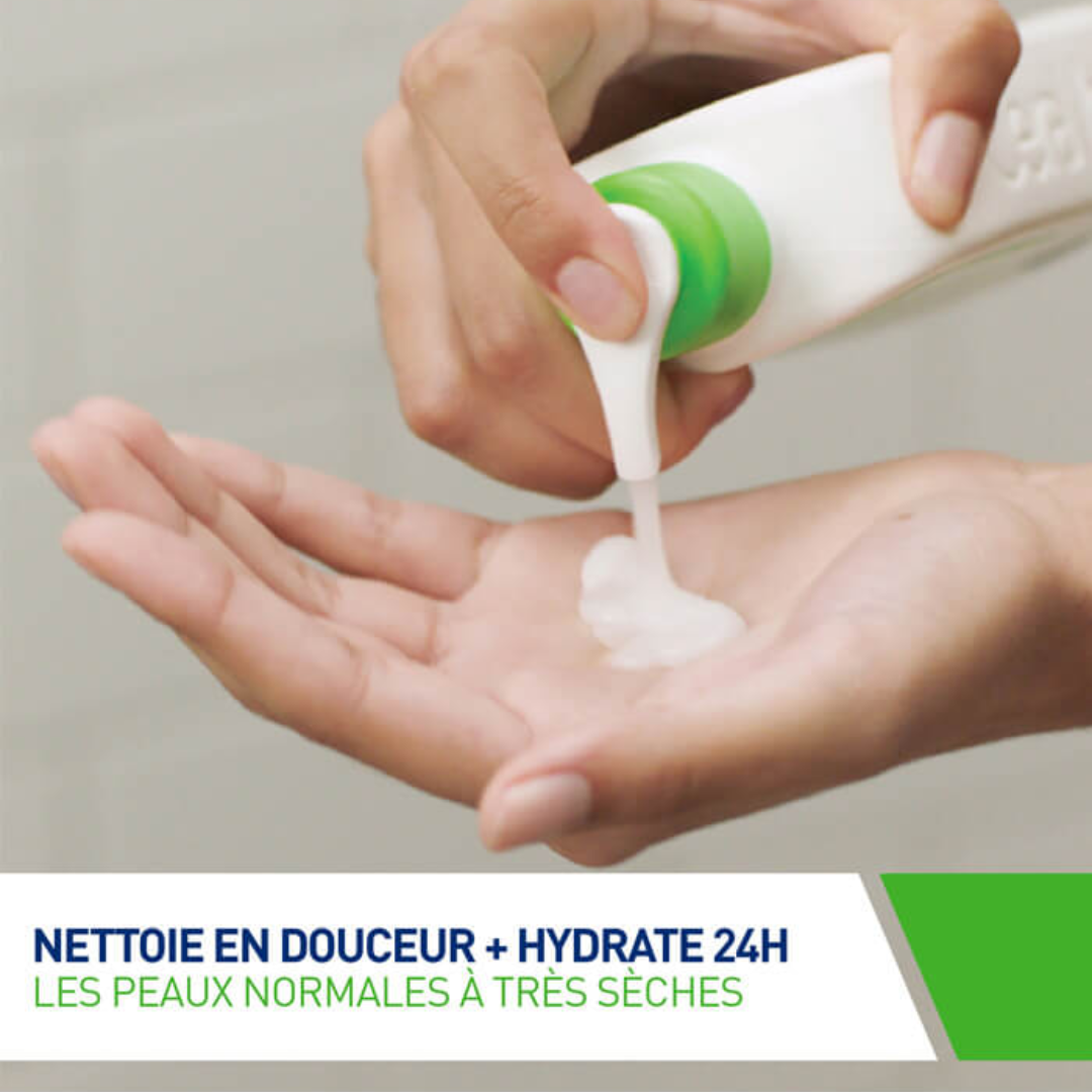 Crème Lavante Hydratante CeraVe – nettoyant doux hydratant visage et corps – parapharmacie en ligne Tunisie – laparadulac.com