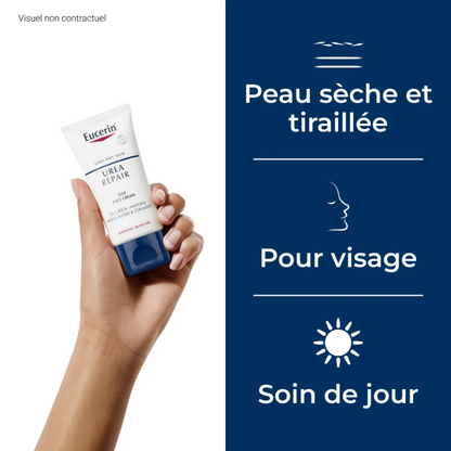 Eucerin UreaRepair Face Cream 5% – hydratation intense peau sèche – Tunisie livraison rapide
