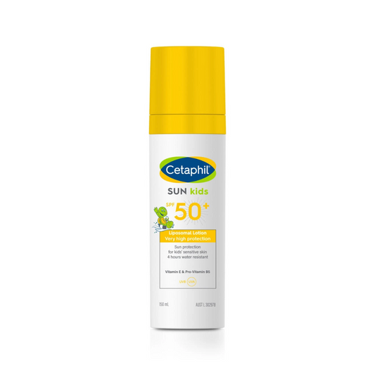 Lotion solaire enfants Cetaphil SPF50+ visage et corps – parapharmacie Tunisie sur laparadulac.com
