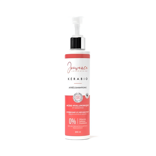Après-shampooing réparateur JOUVENCE disponible sur laparadulac.com, parapharmacie Tunisie pour cheveux secs et abîmés.


