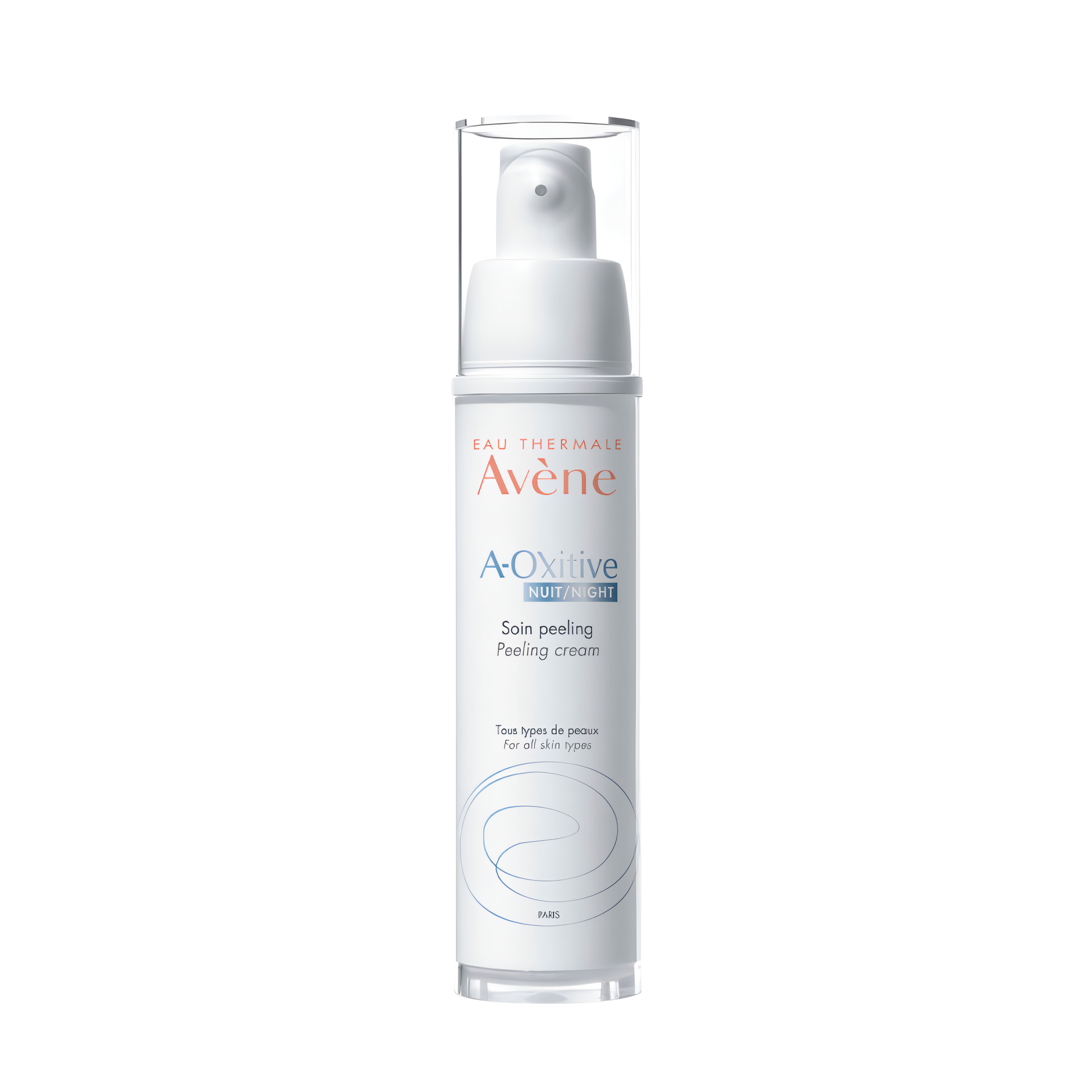 A‑OXitive Soin peeling nuit Avène, peeling doux & grain affiné – parapharmacie Tunisie laparadulac.com

