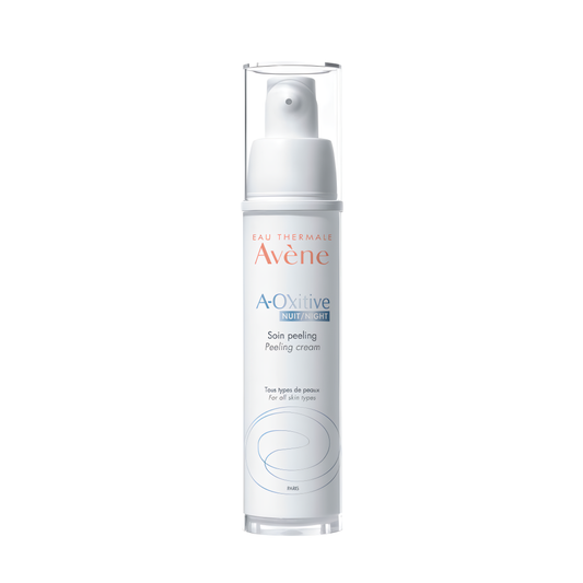 A‑OXitive Soin peeling nuit Avène, peeling doux & grain affiné – parapharmacie Tunisie laparadulac.com

