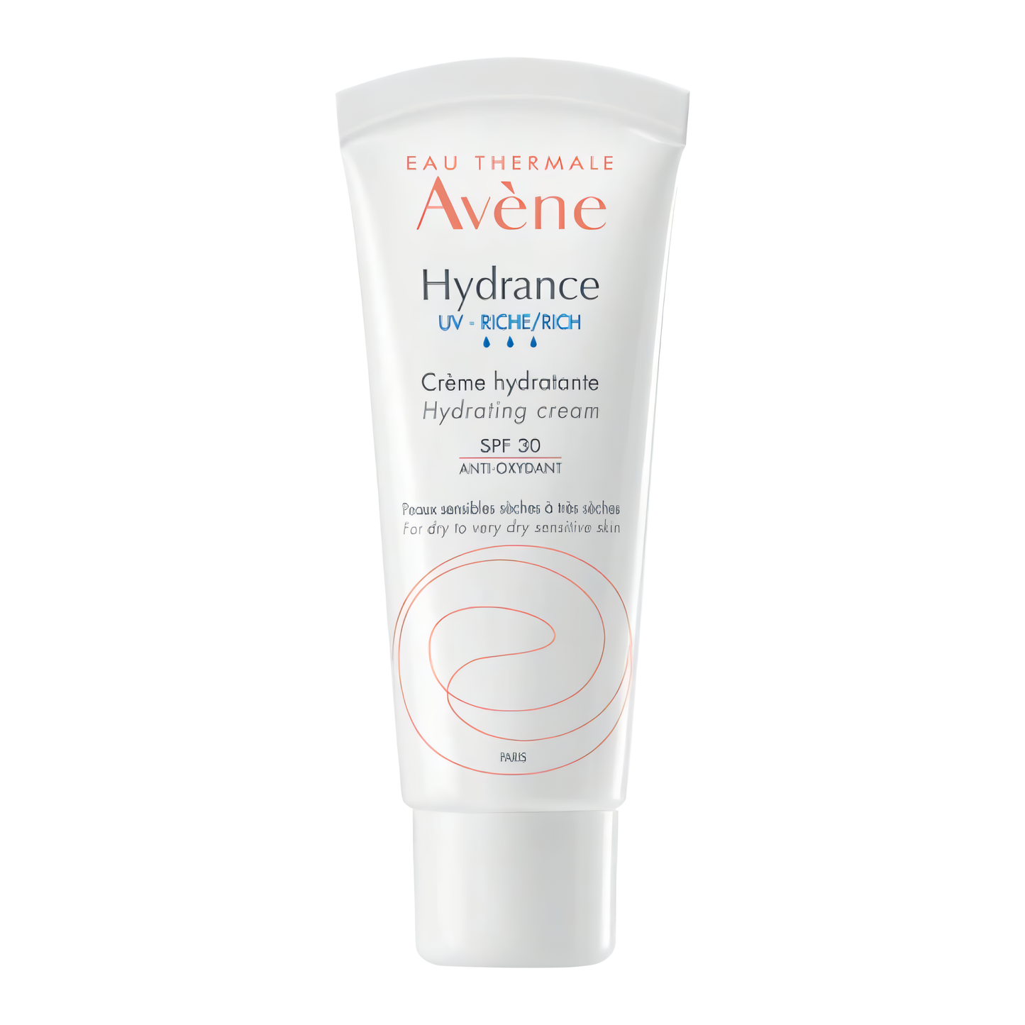 Hydrance UV‑Riche Crème hydratante SPF30 Avène – hydratation & protection UV, peaux sèches sensibles – parapharmacie Tunisie laparadulac.com

