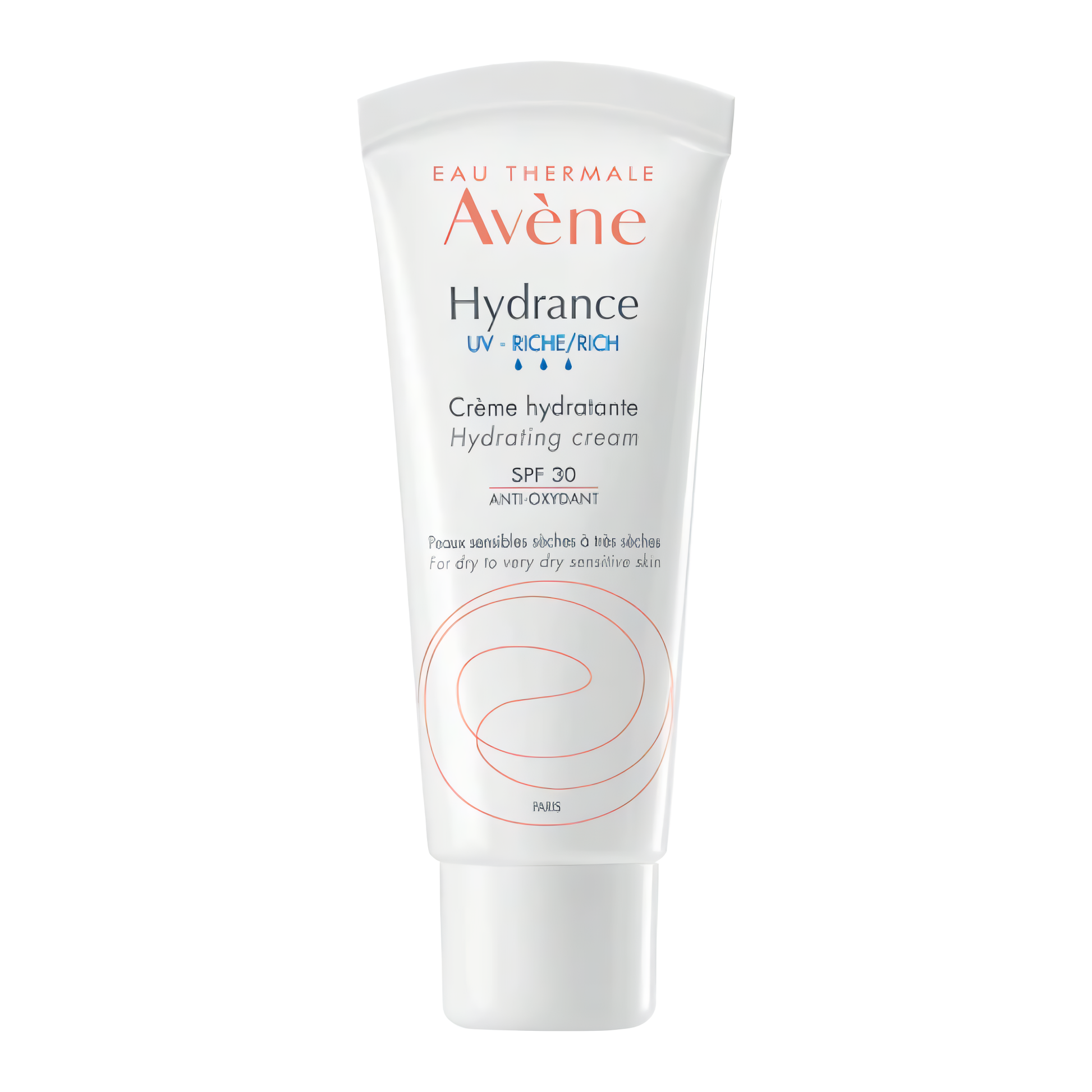 Hydrance UV‑Riche Crème hydratante SPF30 Avène – hydratation & protection UV, peaux sèches sensibles – parapharmacie Tunisie laparadulac.com

