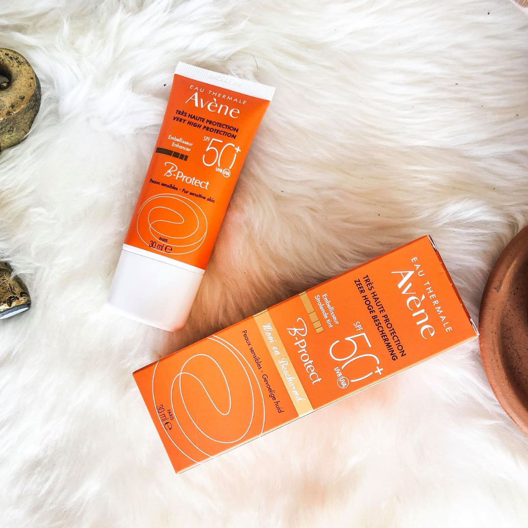 B-Protect Avène SPF50+ crème solaire visage teintée pour peaux sensibles – parapharmacie Tunisie laparadulac.com

