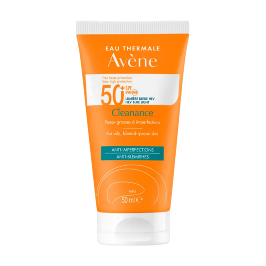« Avène Cleanance Solaire SPF 50+ – crème solaire matifiante pour peaux grasses, TriAsorB, eau thermale, parapharmacie Tunisie – laparadulac.com »

