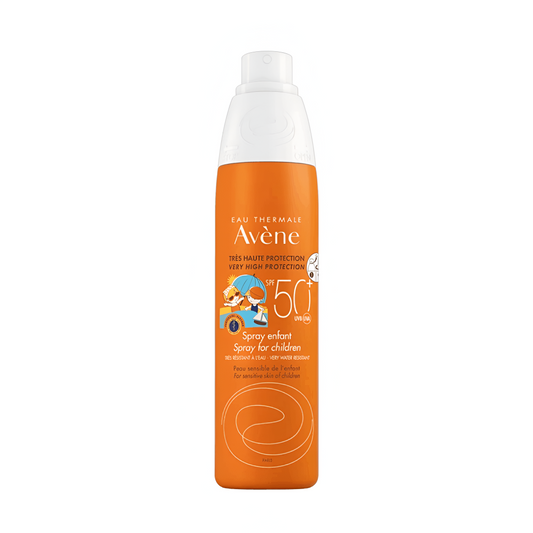 “Spray SPF 50+ Enfant 200 ml Avène – protection solaire fluide, antioxydant, eau thermale, parapharmacie Tunisie – sur laparadulac.com”

