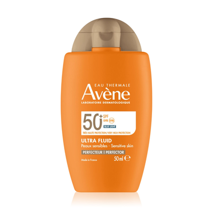 Avène Ultra Fluid Perfecteur Teinté SPF50+ visage, fluide teinté protecteur très haute tolérance – parapharmacie Tunisie sur laparadulac.com

