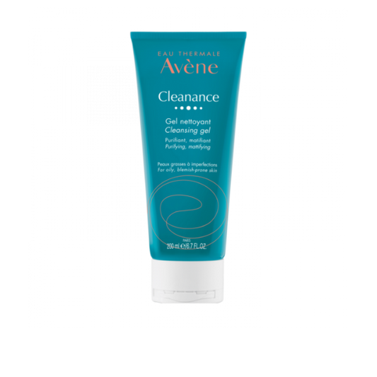 Avene Cleanance Gel Nettoyant 200ml en Tunisie – gel nettoyant visage purifiant peaux grasses/acnéiques, réduit excès de sébum, aide contre boutons, achat en ligne La Para du Lac laparadulac.com, livraison rapide, prix.