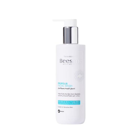 Gel nettoyant visage éclaircissant Beesline 250ml pour peaux mixtes à grasses, disponible sur laparadulac.com – parapharmacie Tunisie.

