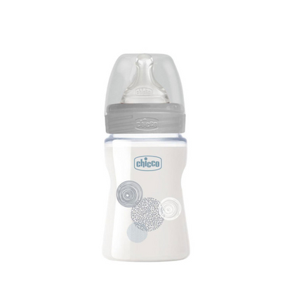 Biberon Chicco Well Being 150ml en verre anti-coliques – parapharmacie Tunisie sur laparadulac.com

