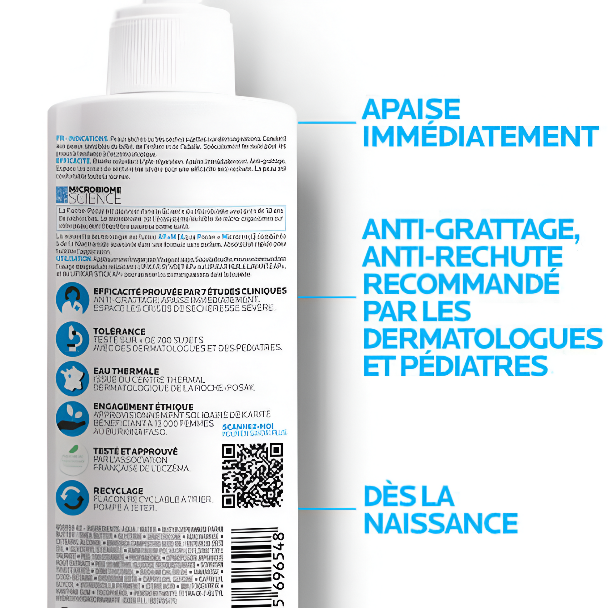 La Roche-Posay Lipikar Baume AP+M – baume relipidant anti-grattage peau atopique – parapharmacie en ligne Tunisie – laparadulac.com

