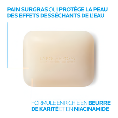 La Roche-Posay Lipikar Pain Surgras – savon doux relipidant peaux sèches – parapharmacie en ligne Tunisie – laparadulac.com

