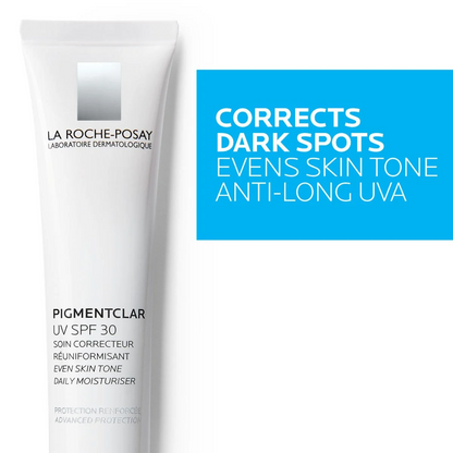 Crème Pigmentclar SPF30 La Roche-Posay – anti-taches brunes, éclat du teint, haute protection UVA – parapharmacie en ligne Tunisie – laparadulac.com

