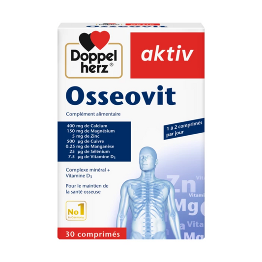 Complément AKTIV Osseovit en vente sur laparadulac.com, parapharmacie Tunisie pour soutien osseux et santé générale.


