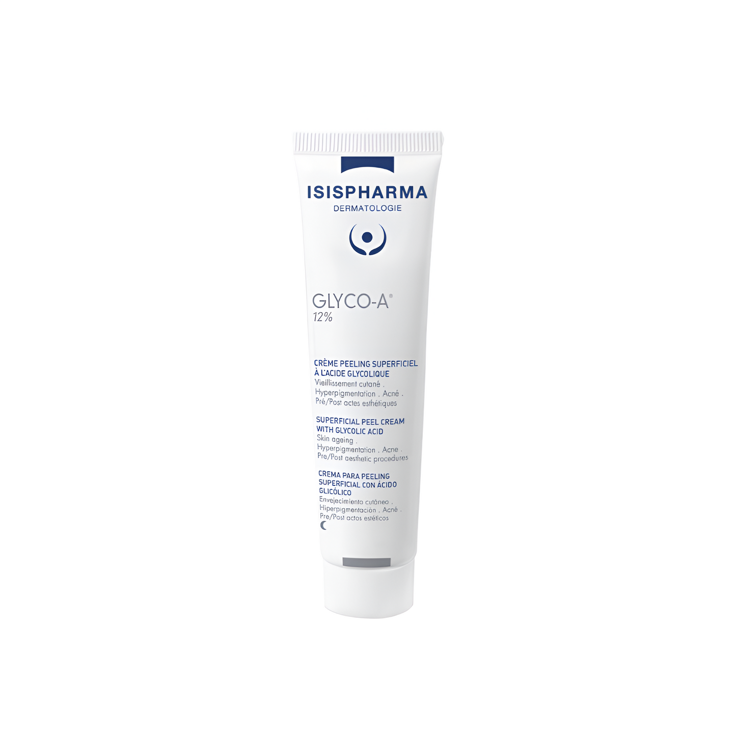 ISISPHARMA Crème Peeling Nuit Glyco-A 12% Tunisie – crème de nuit exfoliante à l’acide glycolique, soin peeling dermatologique anti-taches et anti-rides, dermocosmétique française ISISPHARMA, parapharmacie en ligne Tunisie Lac 2, produits ISISPHARMA originaux pas cher Tunisie, acheter Glyco-A 12% crème peeling nuit en Tunisie sur laparadulac.com
