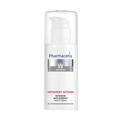 Image de la crème de nuit Pharmaceris Depigment Intense SPF 50 sur laparadulac.com – soin anti-taches pour parapharmacie Tunisie.

