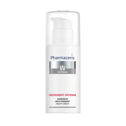 Image de la crème de nuit Pharmaceris Depigment Intense SPF 50 sur laparadulac.com – soin anti-taches pour parapharmacie Tunisie.

