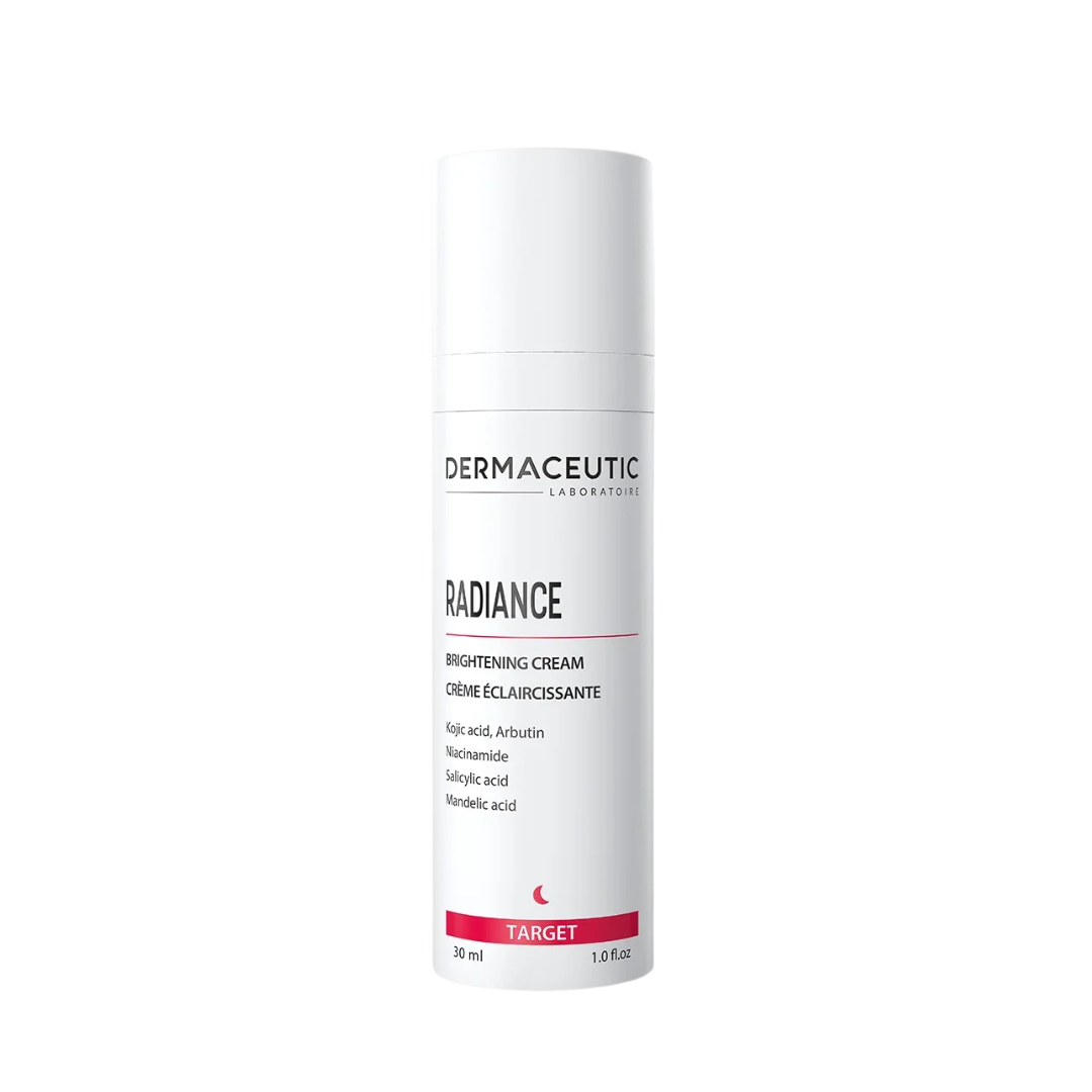 Crème visage Dermaceutic Radiance 30ml en vente sur laparadulac.com, parapharmacie Tunisie – soin anti-taches et éclat du teint.

