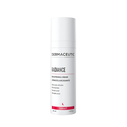 Crème visage Dermaceutic Radiance 30ml en vente sur laparadulac.com, parapharmacie Tunisie – soin anti-taches et éclat du teint.

