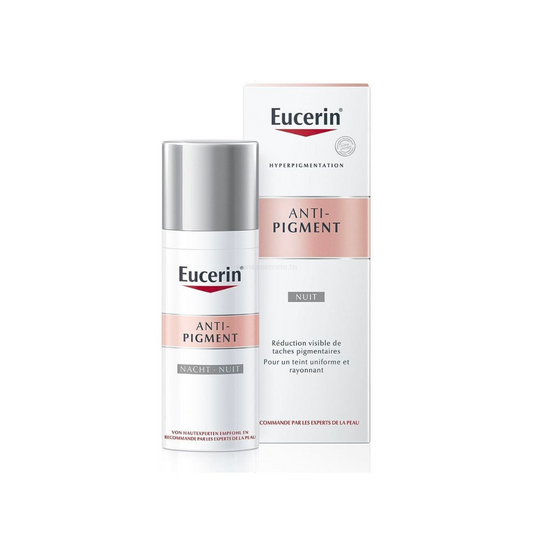 Eucerin Anti-Pigment Soin de Nuit 50 ml – réduit taches brunes, unifie le teint – Tunisie