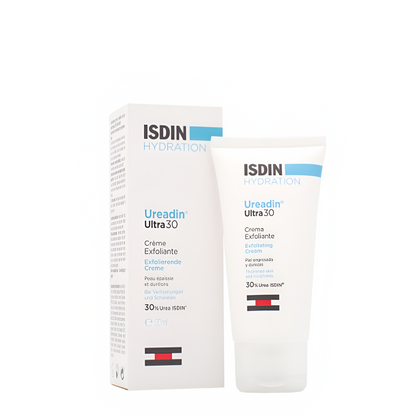 Crème émolliente ISDIN Ureadin Ultra 30 pour peaux épaissies – Laparadulac Parapharmacie Tunisie – Disponible sur laparadulac.com.


