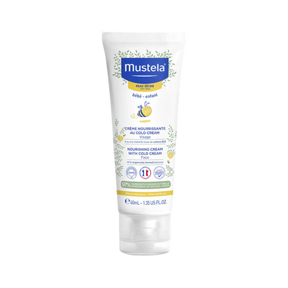 Crème Mustela nourrissante cold cream visage bébé – laparadulac.com, parapharmacie Tunisie.