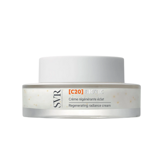 Crème éclat SVR C20 Biotic 50ml sur laparadulac.com – parapharmacie Tunisie pour une peau tonique, hydratée et lumineuse au quotidien. SVR Tunisie.

