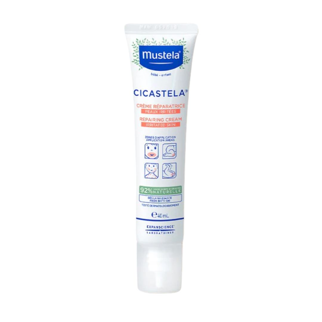 Crème réparatrice Mustela Cicastela 40ml – soin bébé & famille sur laparadulac.com, parapharmacie Tunisie.