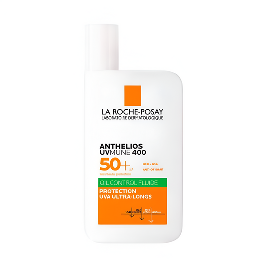 La Roche-Posay UVmune 400 Fluide SPF50+ – Crème solaire visage peau grasse Tunisie – En vente sur laparadulac.com

