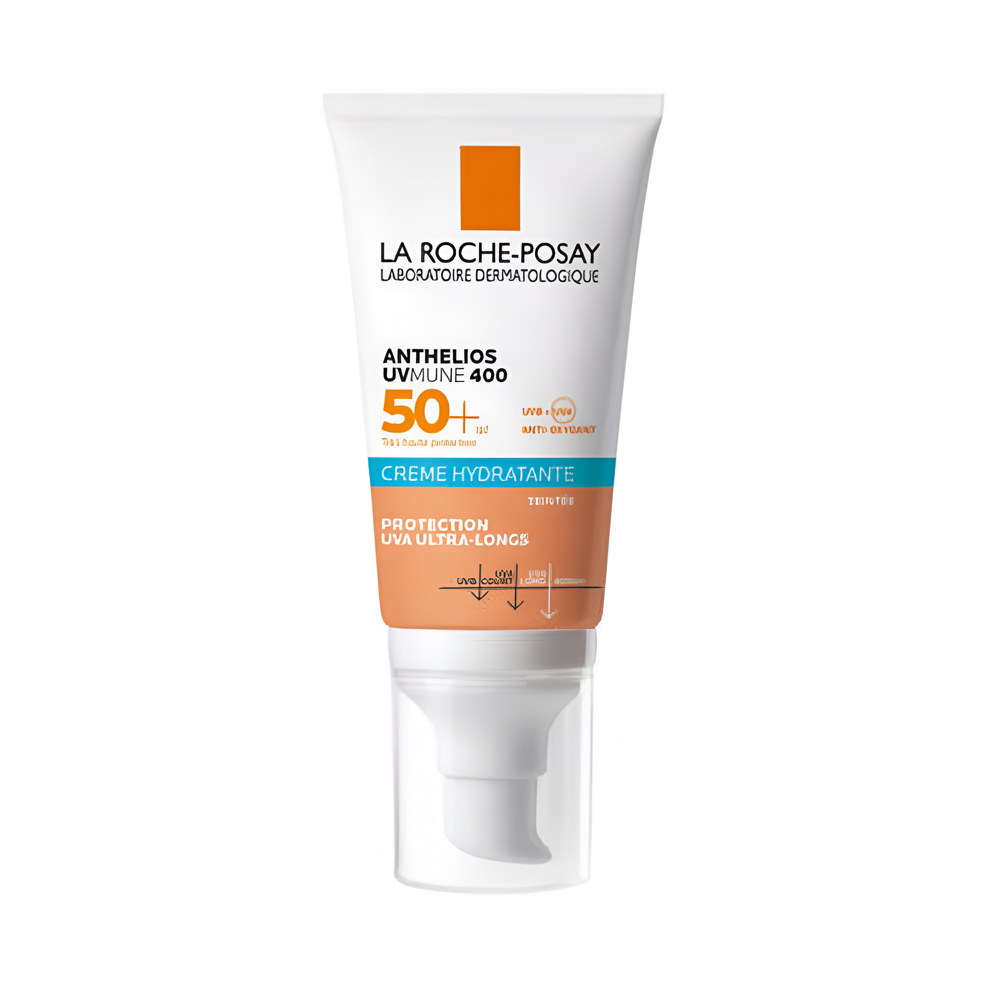 Crème solaire teintée visage SPF50+ UVMUNE 400 La Roche-Posay – haute protection UVA UVB – parapharmacie Tunisie – www.laparadulac.com