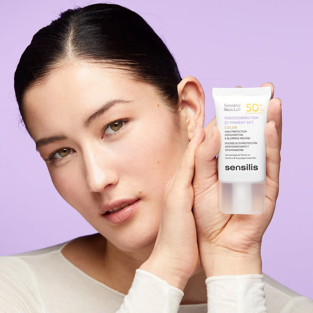 “SENSILIS Photocorrection D‑Pigment SPF50+ teinté – anti-taches pigmentaires visage, parapharmacie Tunisie laparadulac.com”

