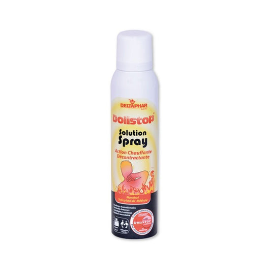 DOLISTOP Spray 70ml anti-douleur pour sportifs disponible sur laparadulac.com, parapharmacie Tunisie.
