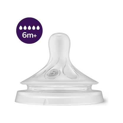Tétines Philips Avent Natural 1M+, 3M+, 6M+ pour biberons, à retrouver sur laparadulac.com, parapharmacie Tunisie.