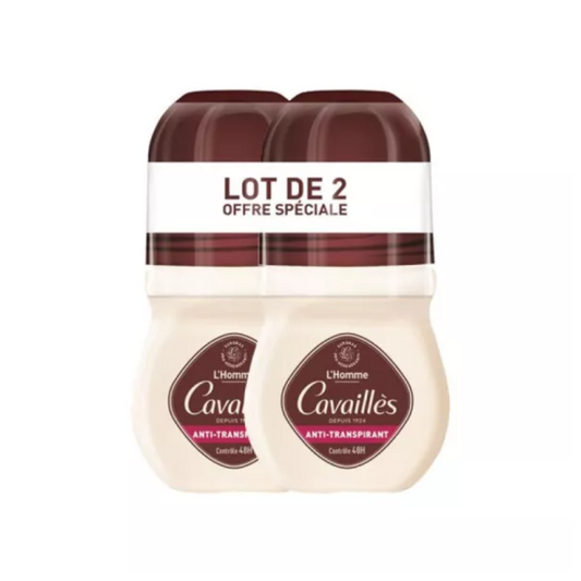 Déodorant homme Rogé Cavaillès Absorb+ 48h sur laparadulac.com, parapharmacie Tunisie, protection efficace et parfum mentholé.

