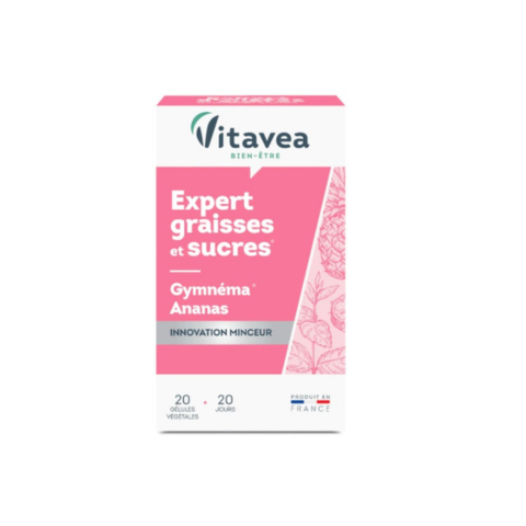 VITAVEA EXPERT GRAISSES ET SUCRES BT/ 20CP