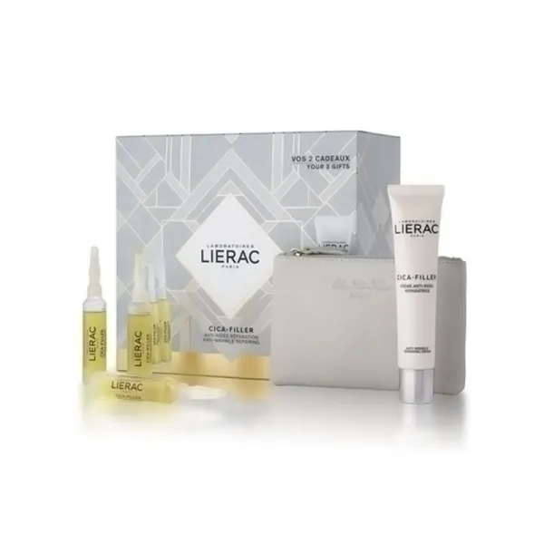 LIERAC Coffret Ciccafiller Gel-Crème + Sérum amp