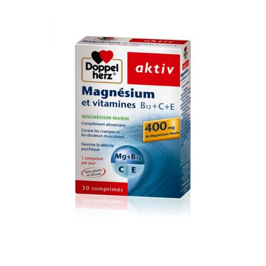 AKTIV MAGNESIUM+VITB12+C+C BT30 COMPRIMES